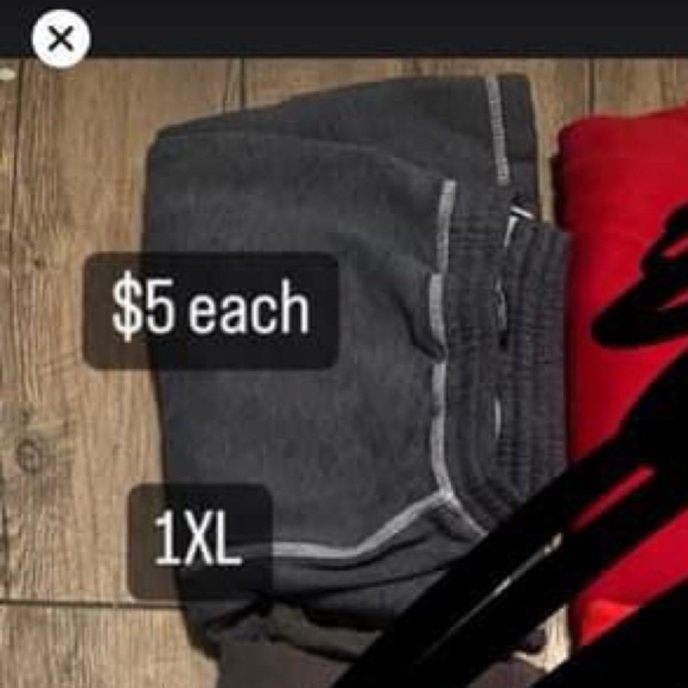 sweatpants!